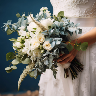 Eucalyptus Sprigs in Floral Bouquet | Suncoast Botanicals